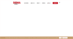 Desktop Screenshot of bomaproject.org